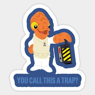 A Trap? Sticker